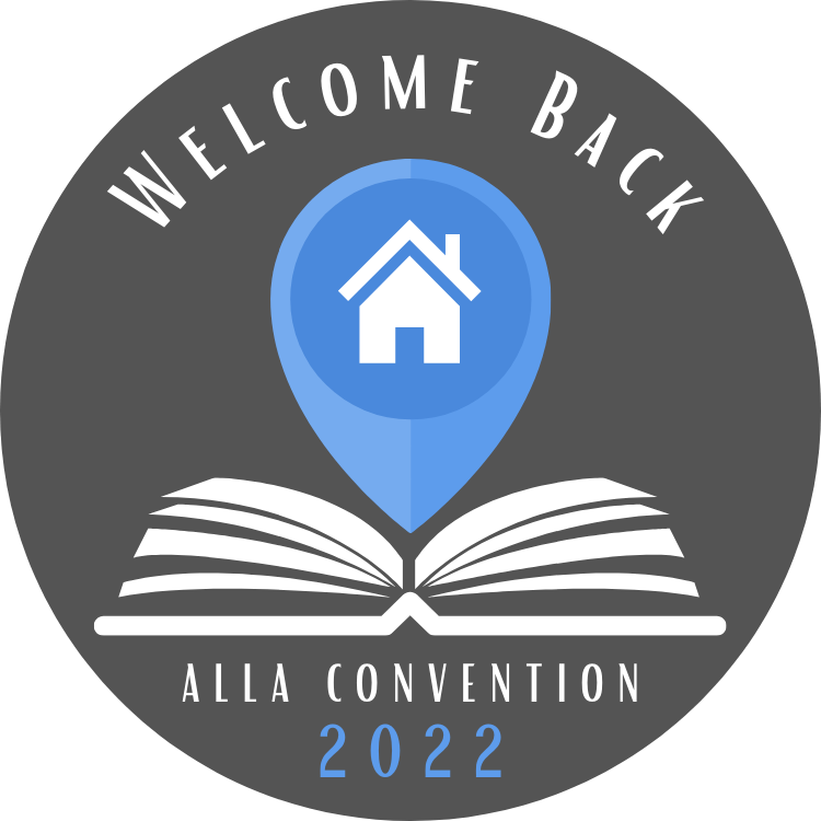 2022 ALLA Annual Convention Logo: Welcome Back
